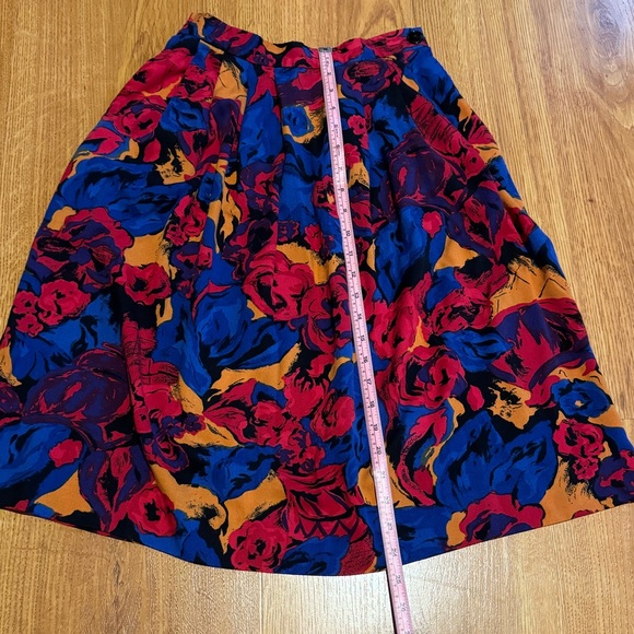 Vintage floral skirt - Picture 6 of 6